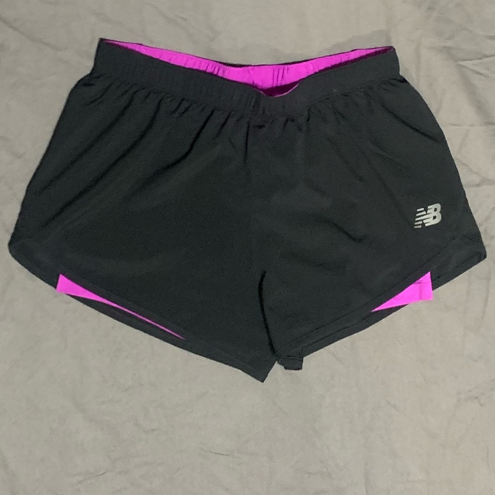 New Balance Athletic Shorts w/ Spandex under layer